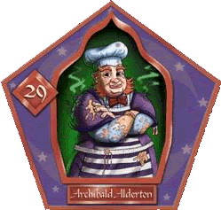 Archibald Alderton Harry Potter - PotterPedia.it
